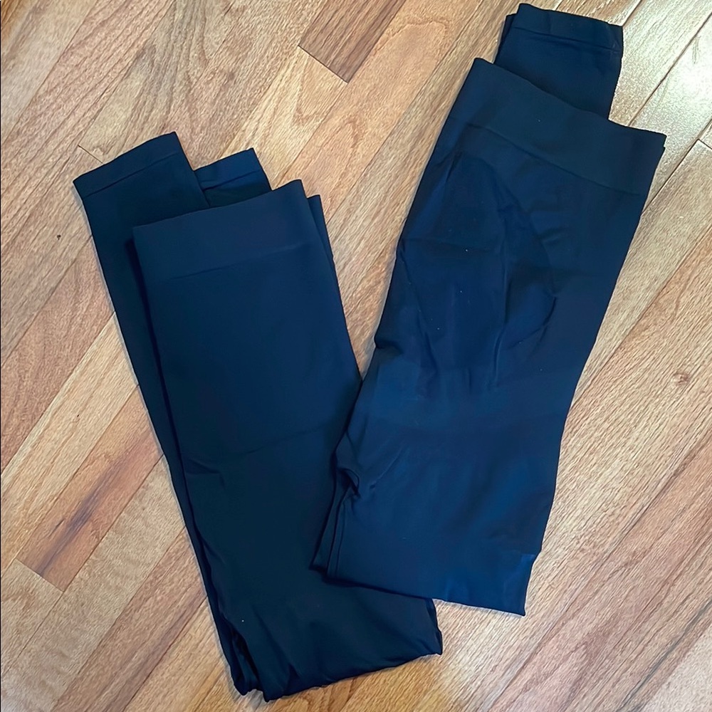 2 Pairs Blanqi Black Maternity Leggings